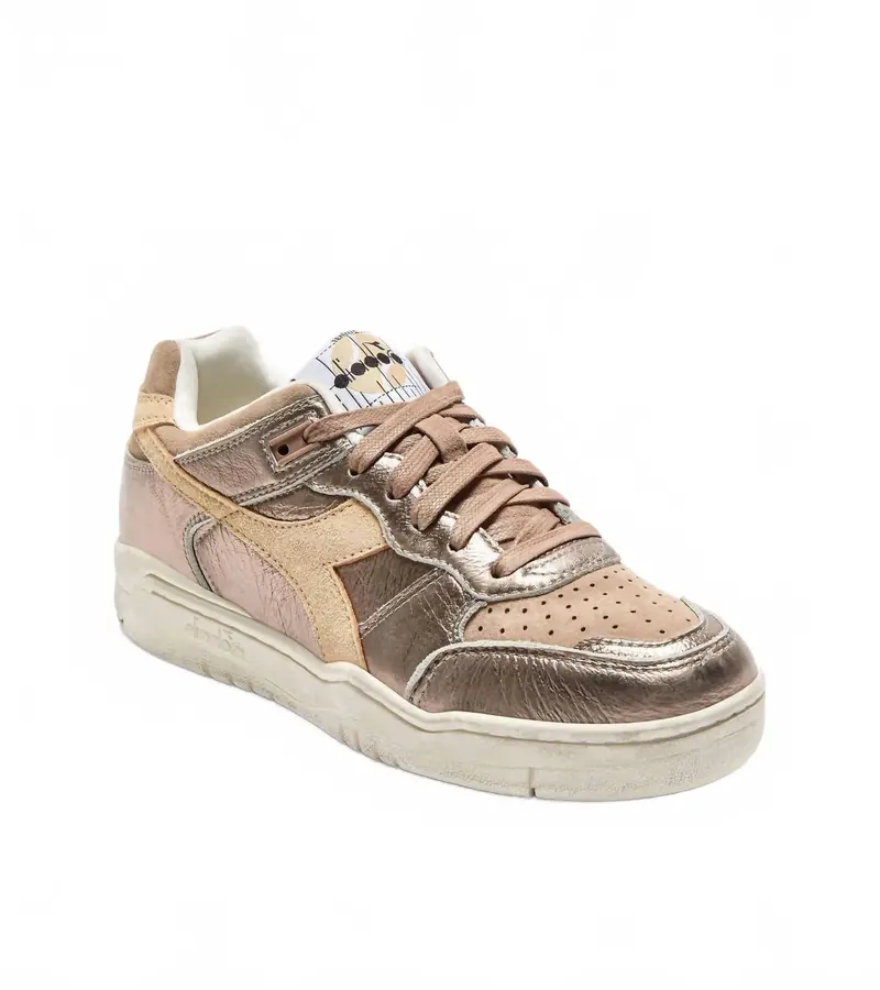 Men's Uniform Heritage Leather Sneaker In Brown 1