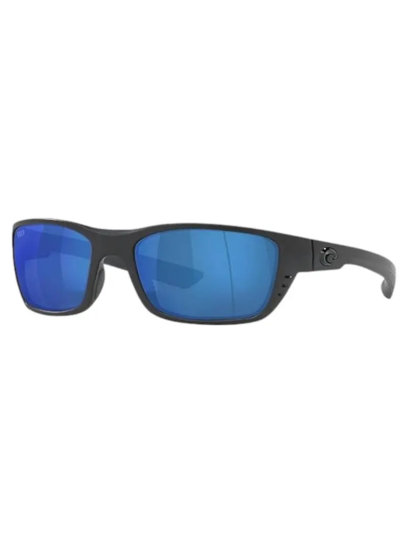 Men's Whitetip Reader Sunglasses In Blackout/Blue Mirror 1