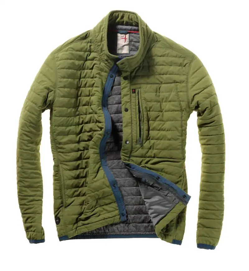 Men's Windzip Jacket In Verdi Green 1