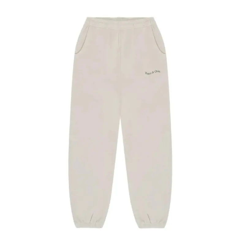 Men's Wordmark Sweatpants In Bone 1