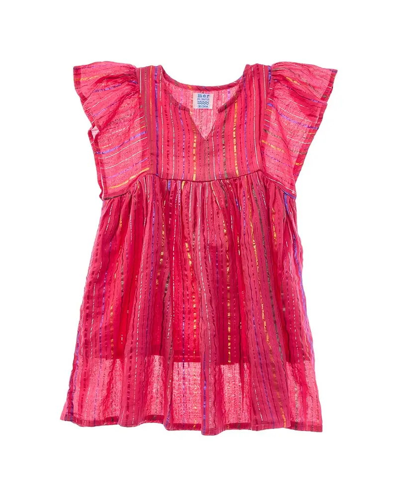 Mer St. Barth Margaux Flutter Sleeve Dress 1