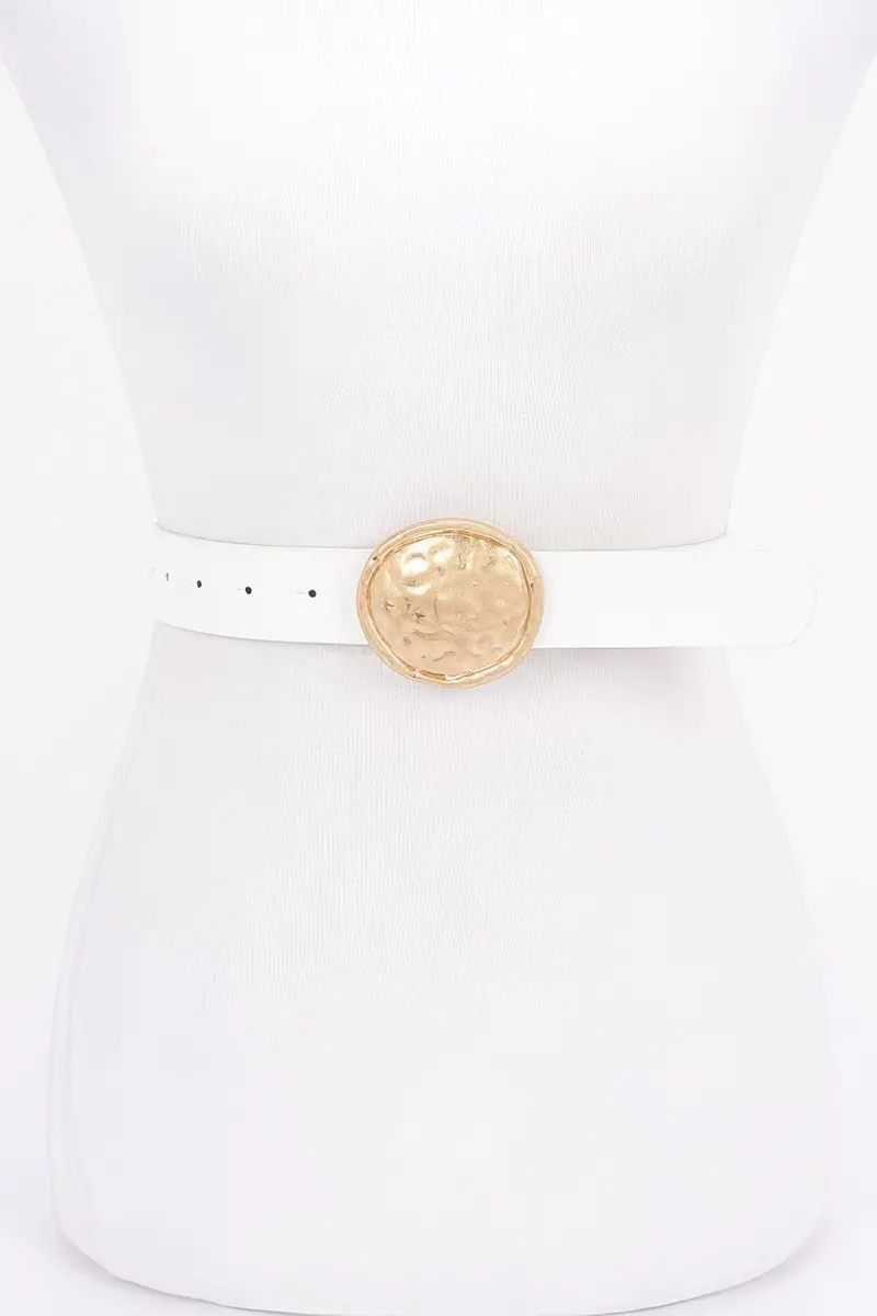 Metal Buckle Pu Belt 1