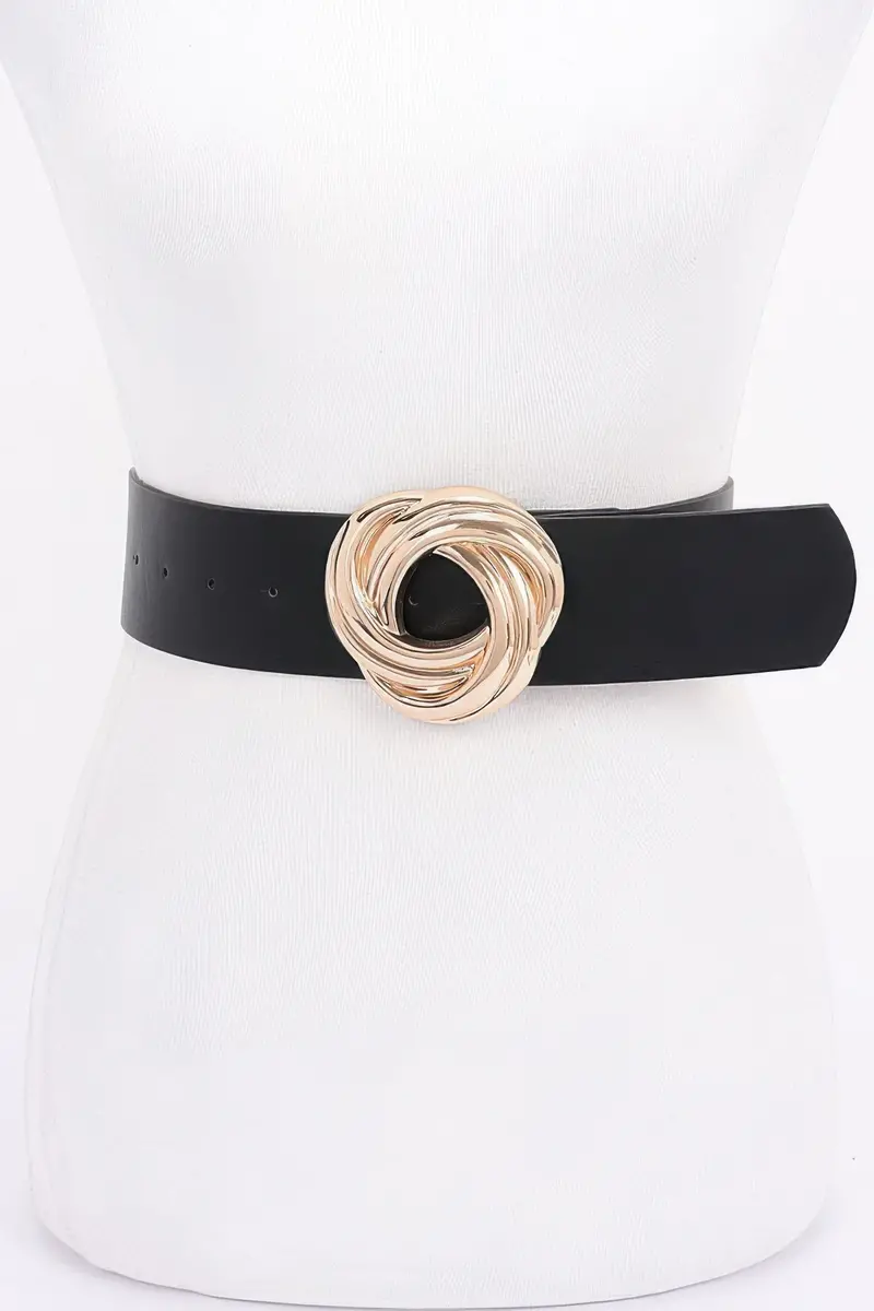 Metal Buckle Pu Belt 1