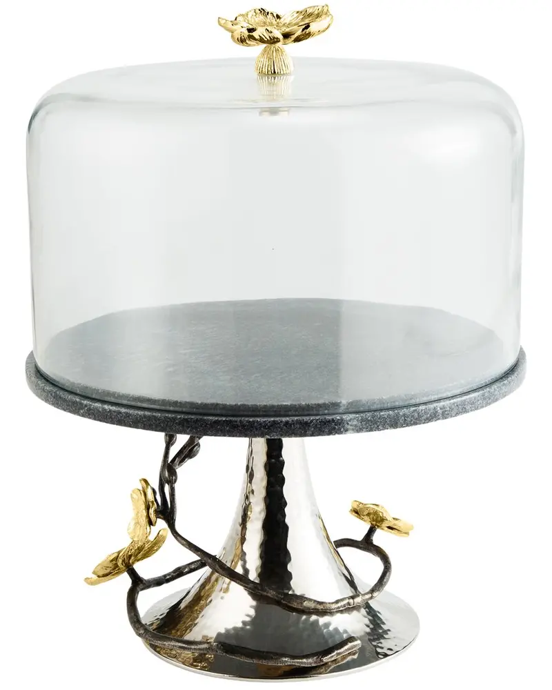 Michael Aram Gold Orchid Cake Stand 1