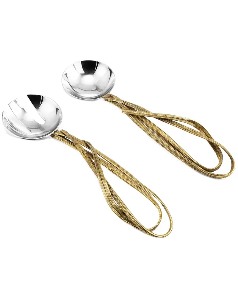 Michael Aram Palm Serving Set 1