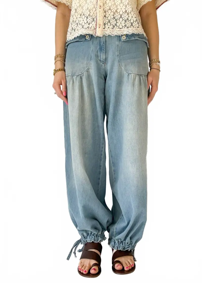 Mid-Rise Lotus Jean In Bijou Blue 1