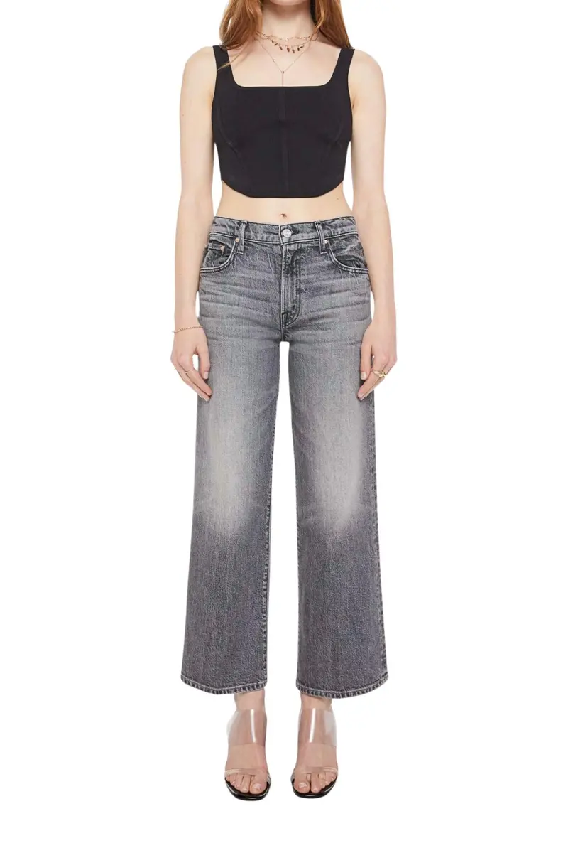 Mid Rise Maven Ankle Jeans In Magpie 1