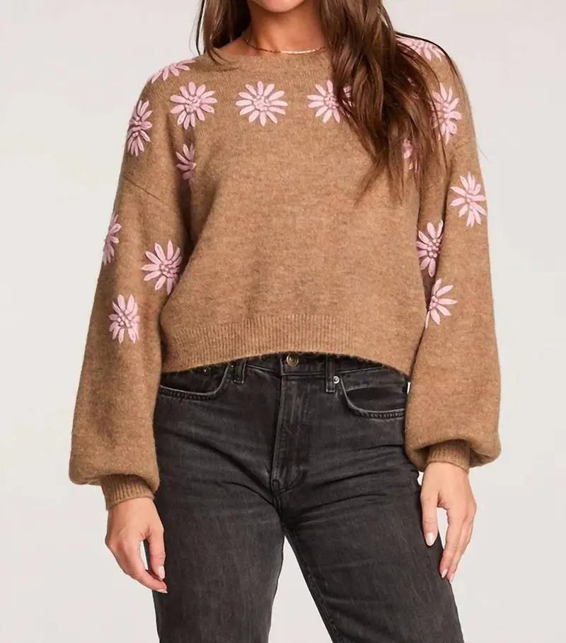Mimi Sweater In Chai 1