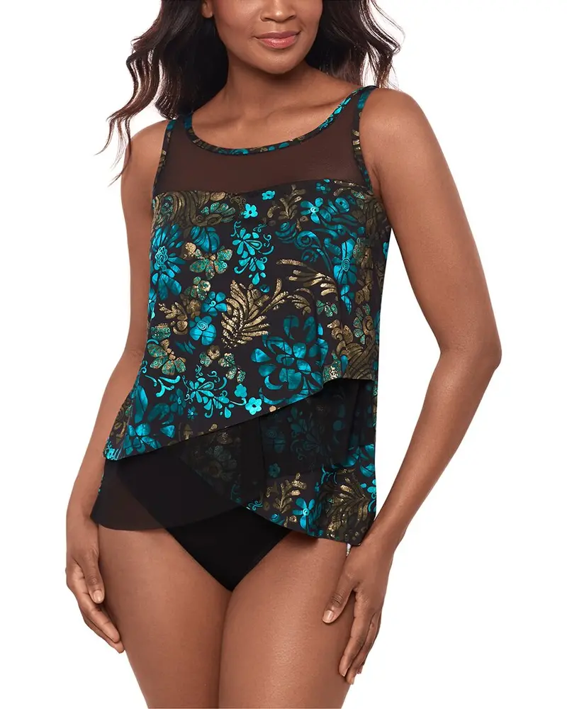 Miraclesuit Flor De Mare Mirage Tankini 1