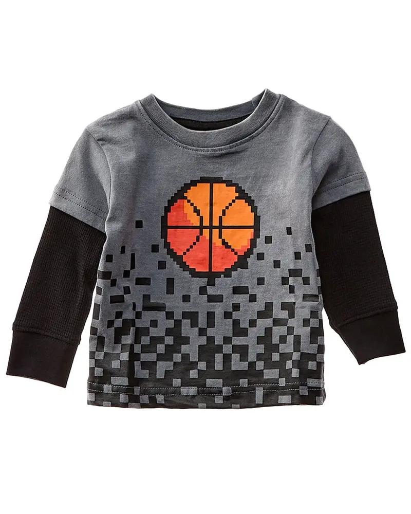 Mish Mish Pixel Basketball 2Fer Top 1