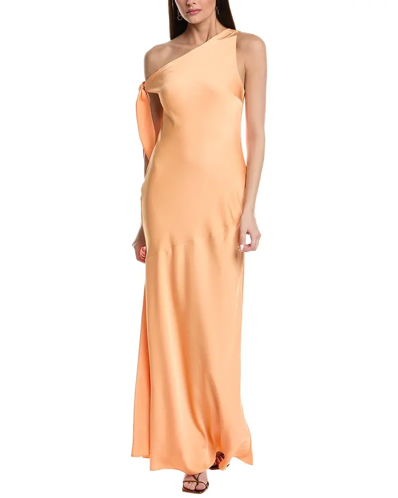 Misha Collection Zhuri Satin Gown 1