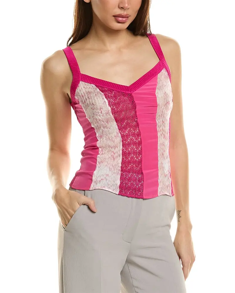 Missoni Silk-Blend Tank Top 1