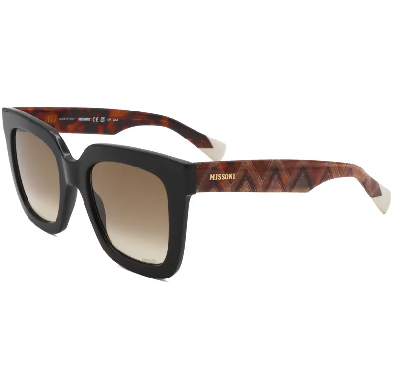 Missoni Women's 52 Mm Black Sunglasses 1