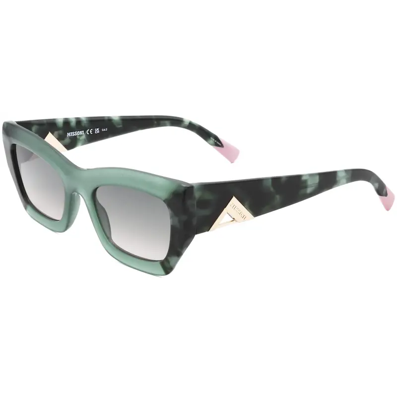 Missoni Women's 53 Mm Green Sunglasses 1