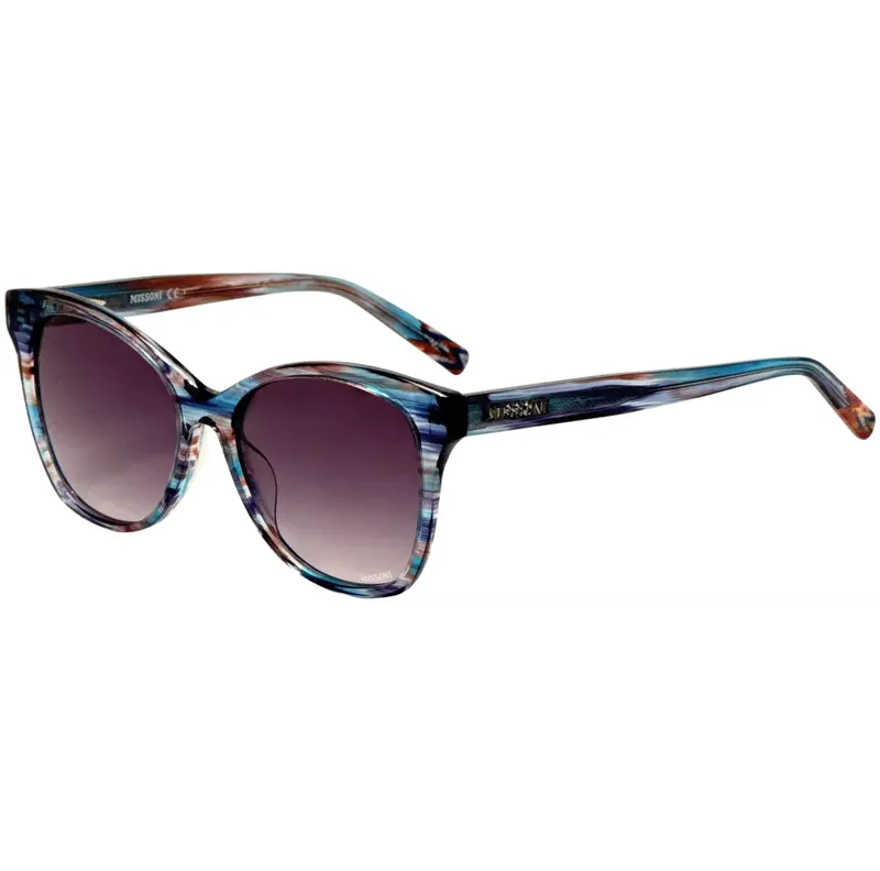 Missoni Women's 54 Mm Blue Sunglasses 1