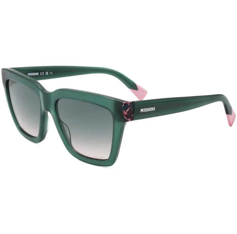 Missoni Women's 55 Mm Green Sunglasses 1