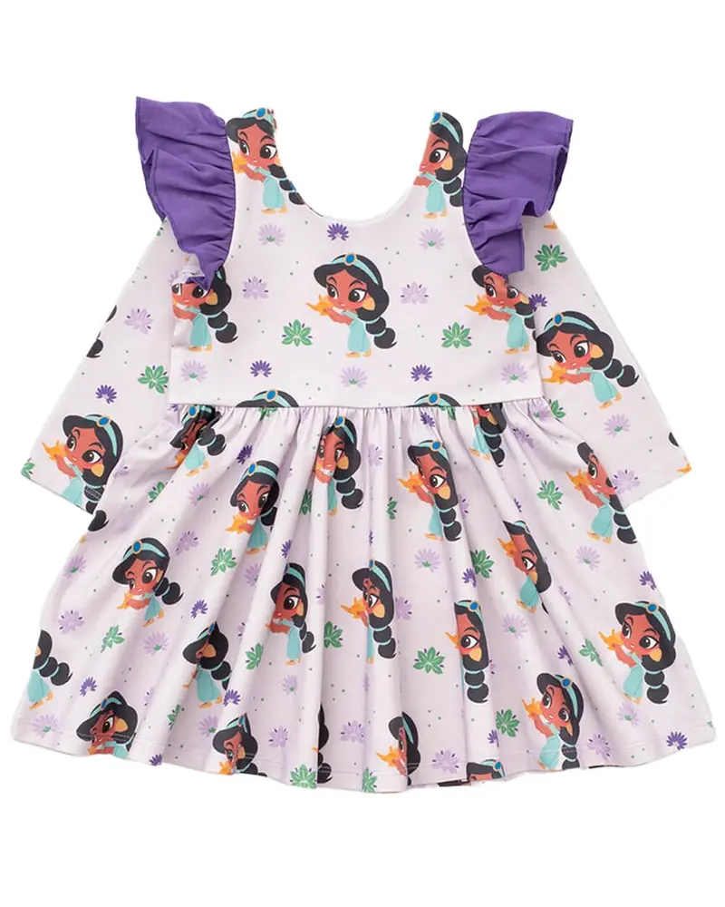 Monica + Andy Double Ruffle Let's Dance Dress 1