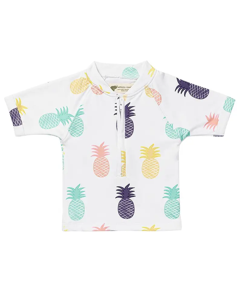 Monica + Andy Short Sleeve Rashguard Top 1
