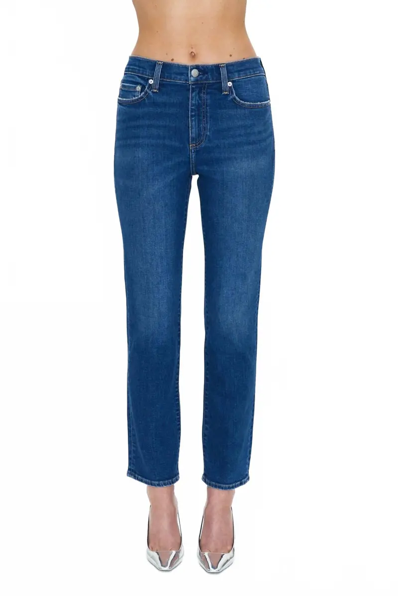 Monroe High Rise Cigarette Crop Jean In Brighton 1