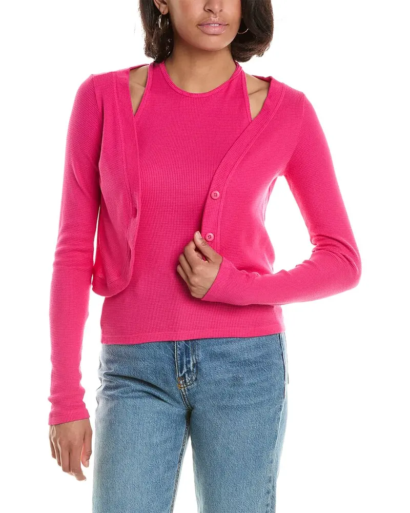 Monrow Baby Thermal Cardi Top 1