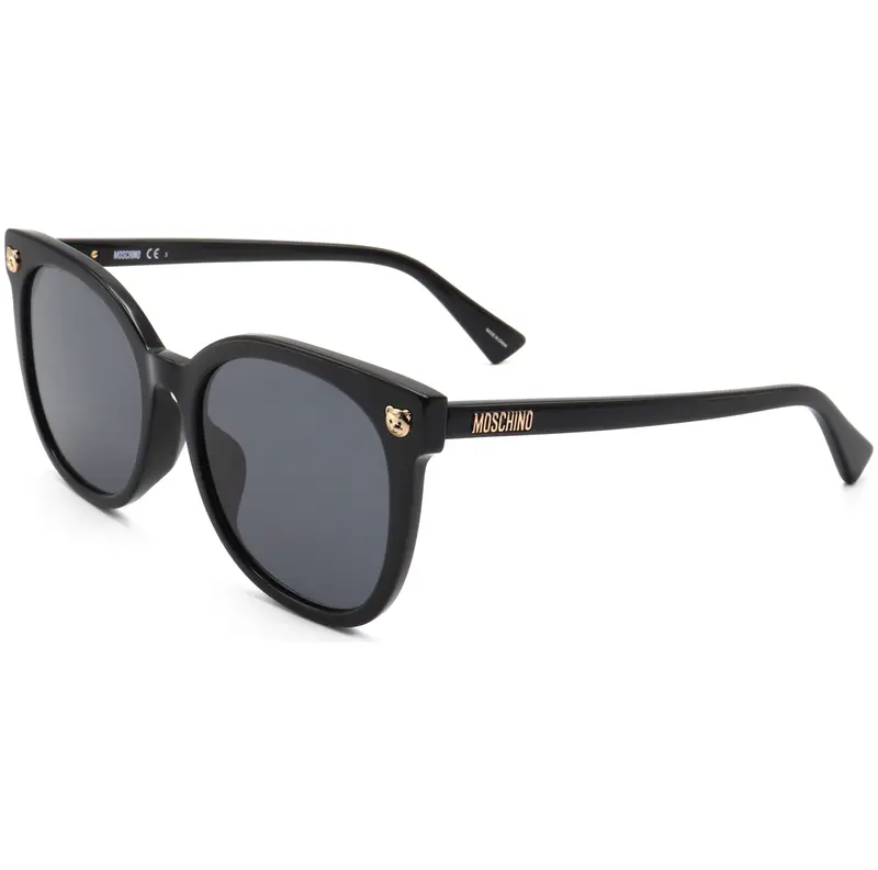 Moschino Women's 55 Mm Black Sunglasses 1