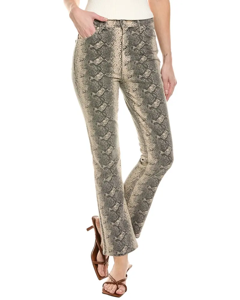 Mother The Hustler Flood Boa Babe Flare Jean 1
