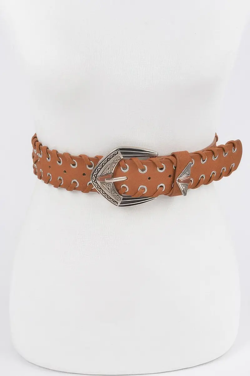 Multi Metal Eyelet Belt 1