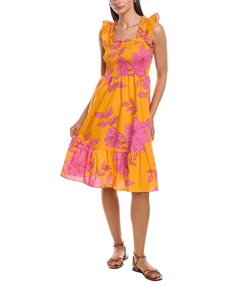 Nanette Nanette Lepore Cap Sleeve Midi Dress 1