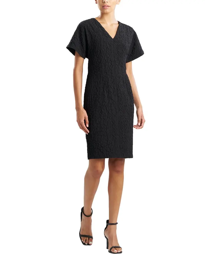 Natori Crinkle Dolman Sleeve Dress 1