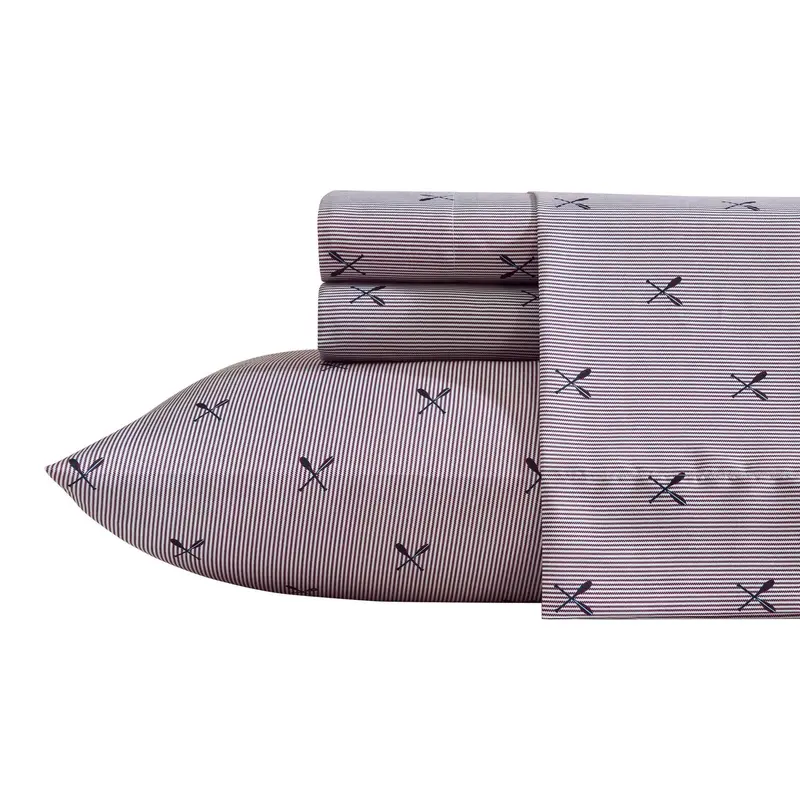 Nautica Coxswain Stripe Blue Full Sheet Set 1