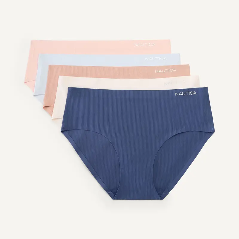 Nautica Womens Hipster Brief, 5-Pack 1