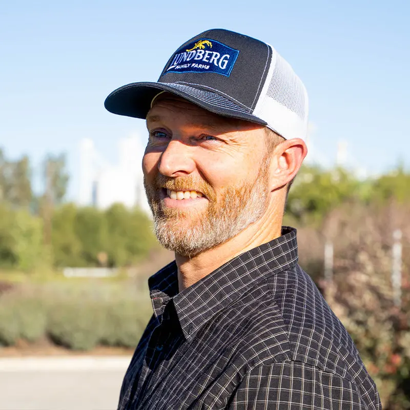 Navy White Trucker Hat 1
