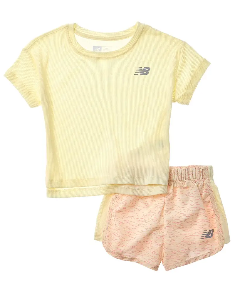 New Balance 2Pc T-Shirt & Woven Short Set 1