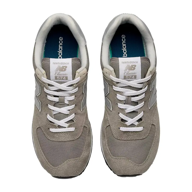 New Balance 574 Core Grey / White Ml574evg Men's 2