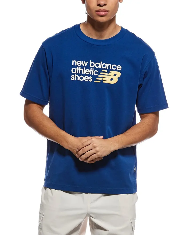 New Balance Athletics Premium Relaxed Chest Logo T-Shirt 1