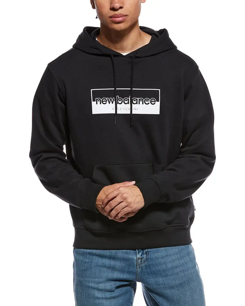New Balance Rectangular Logo Hoodie 1