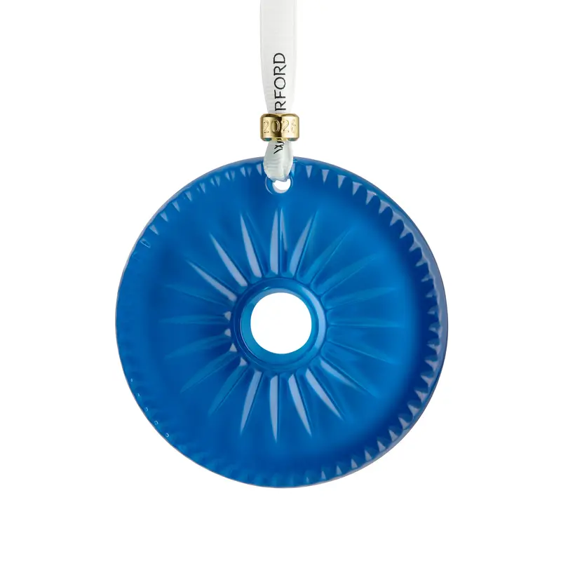 New Year Disc Firework Blue 1