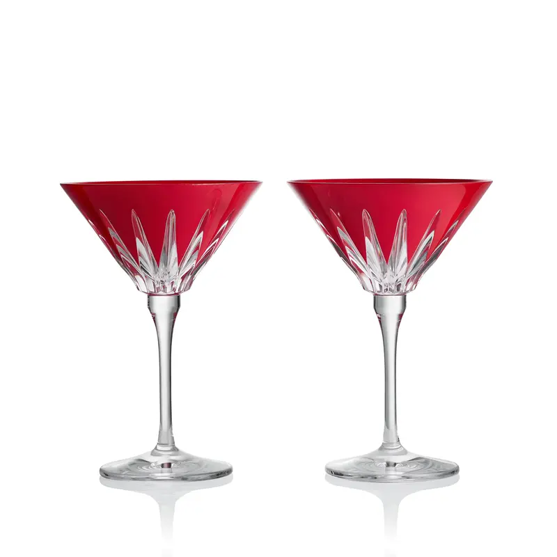 New Year Martini Firework, Set Of 2, Red 1