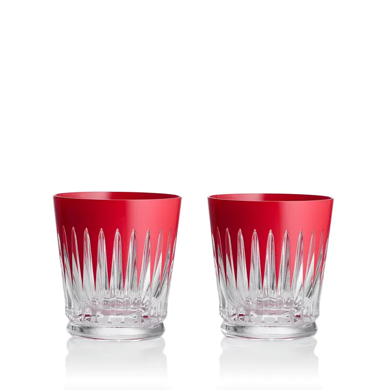 New Year Tumblers Firework, Set Of 2, Red 1