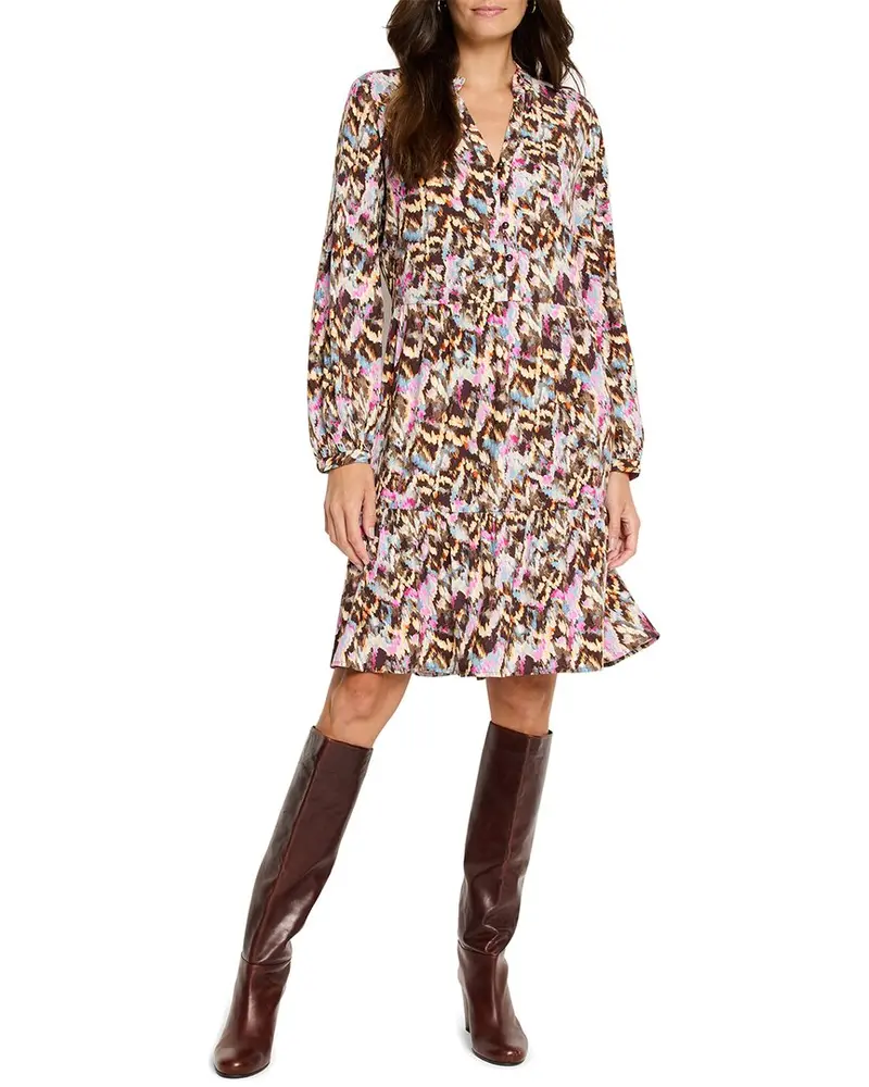 Nic+Zoe Painted Ikat Live In Dress 1