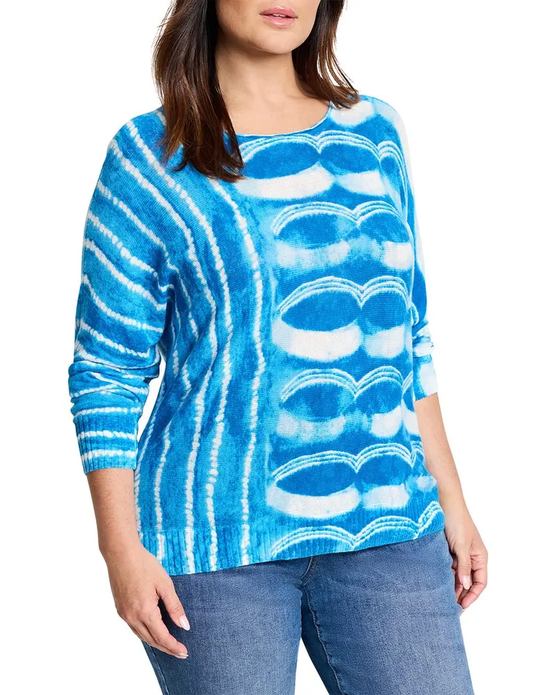 Nic+Zoe Plus Shifting Tides Supersoft Sweater 1