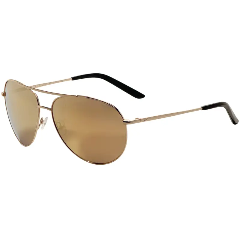 Nike Unisex 61 Mm Gold Sunglasses 1