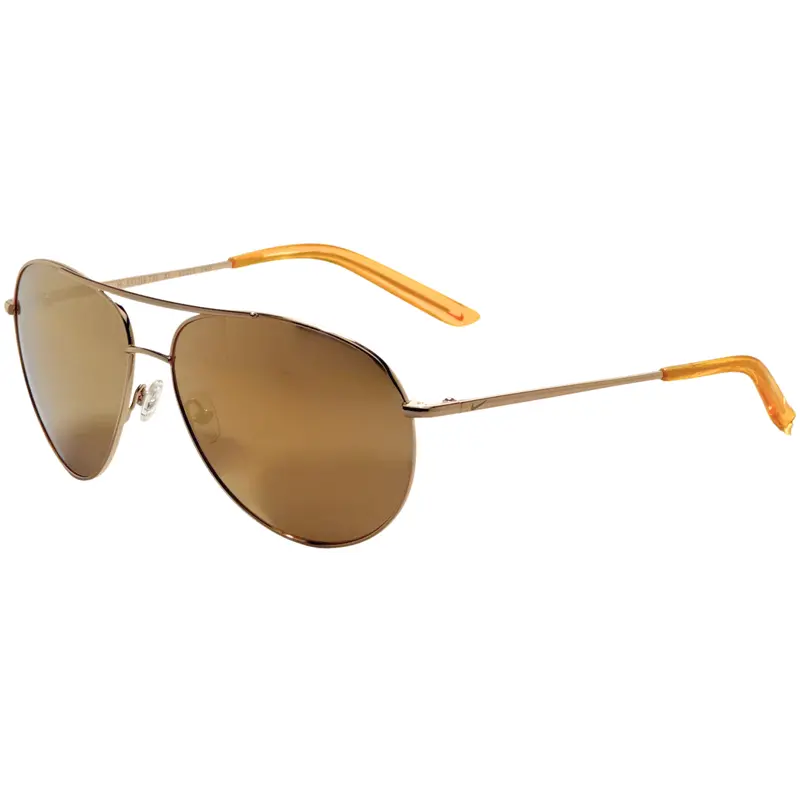 Nike Unisex 61 Mm Gold Sunglasses 1