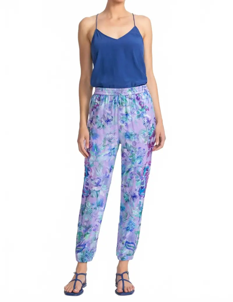 Nina Jogger Pant In Rose Of Sharon Purple 1