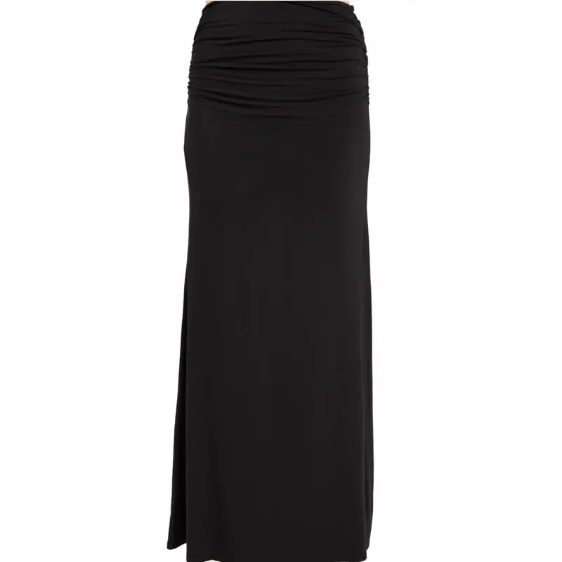 Nonna Maxi Skirt In Black 1