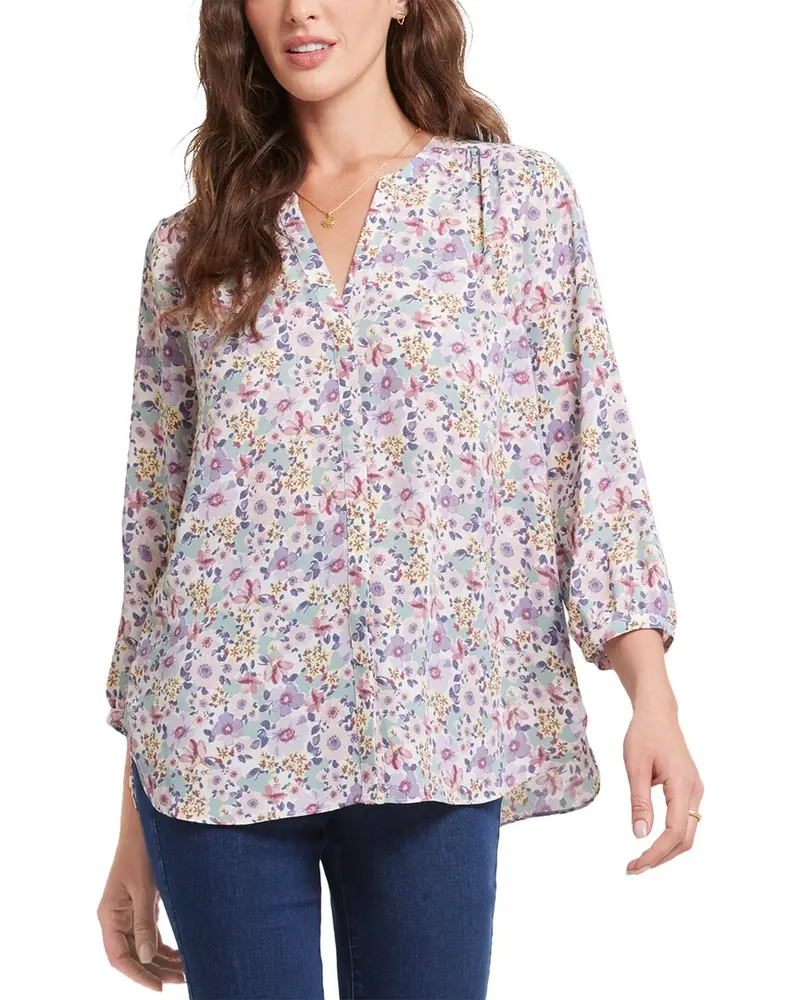 Nydj Pintuck Blouse 1