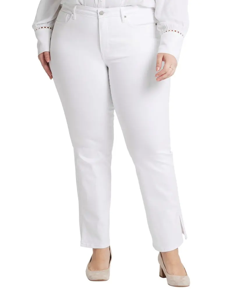 Nydj Plus Barbara Optic White Bootcut Jean 1