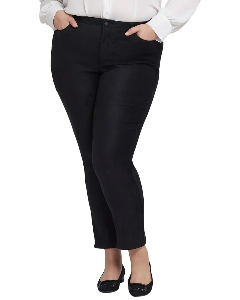 Nydj Plus Sheri Black Slim Jean 1