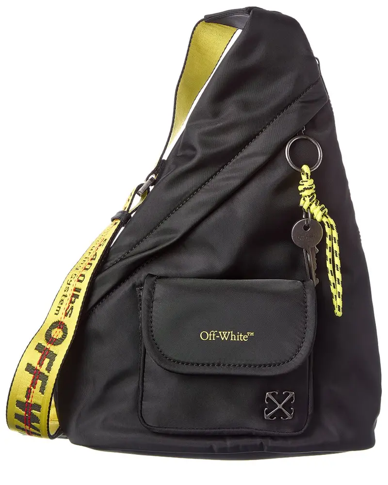Off-White Asymmetrical Sling Bag 1