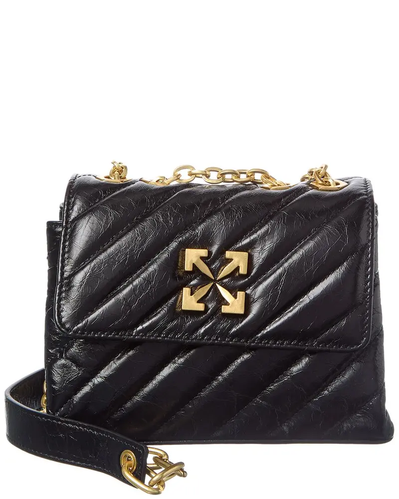 Off-White Jack Hammer Leather Wallet On Chain 1